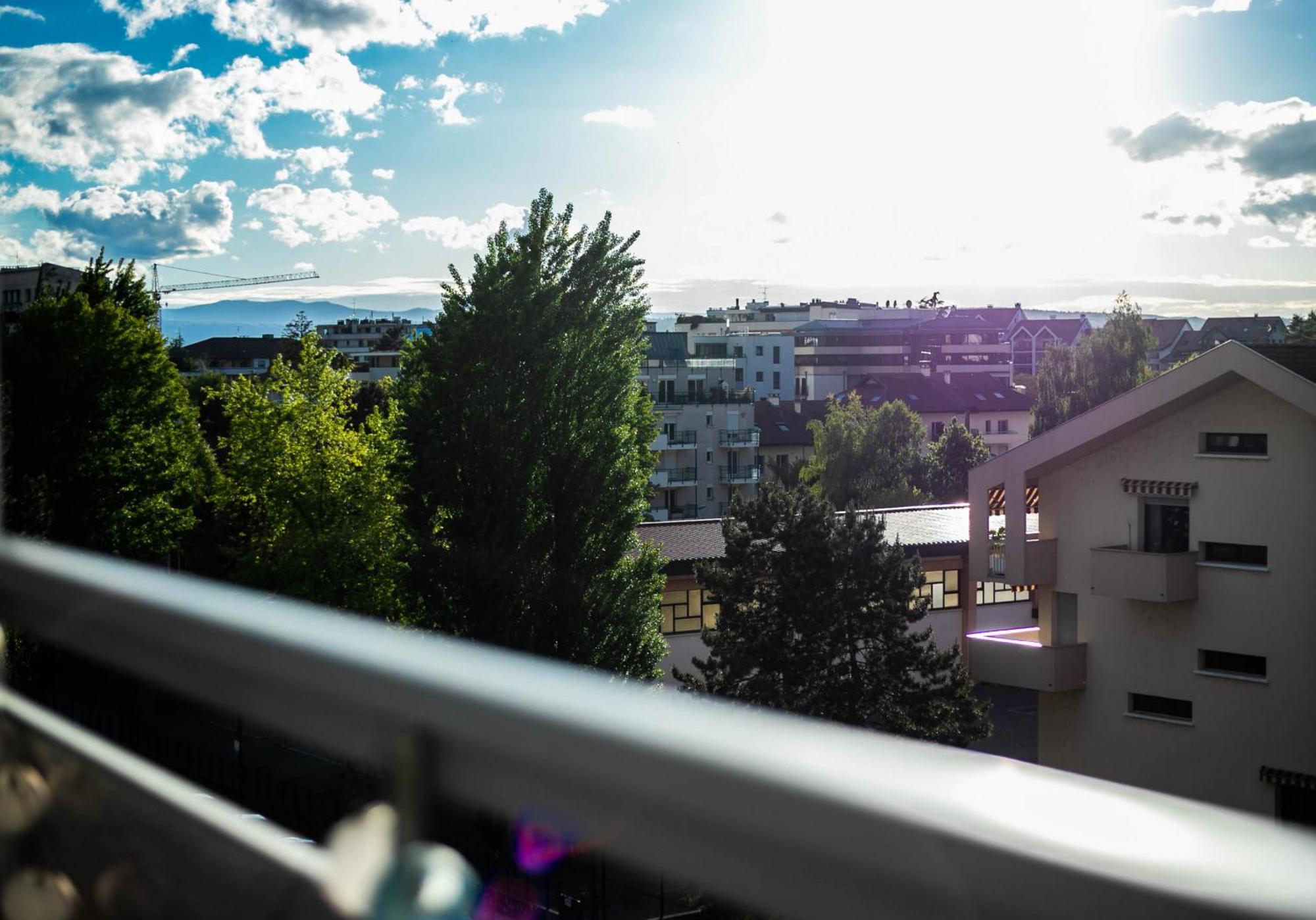Woody 100M Du Lac Balcon Annecy Extérieur photo